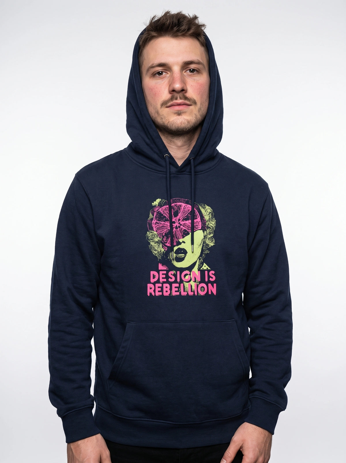 Design Is Rebellion - Graphic Hoodie
