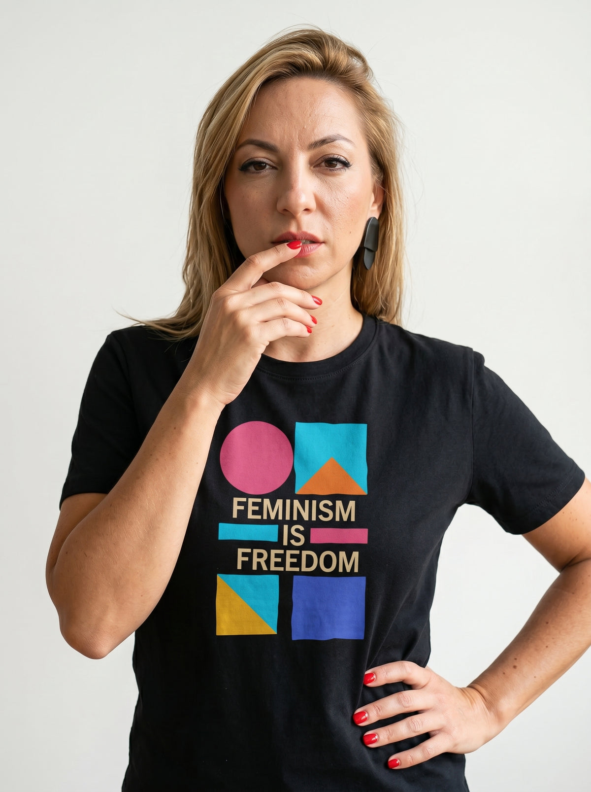 Feminism Is Freedom - Graphic T-shirt