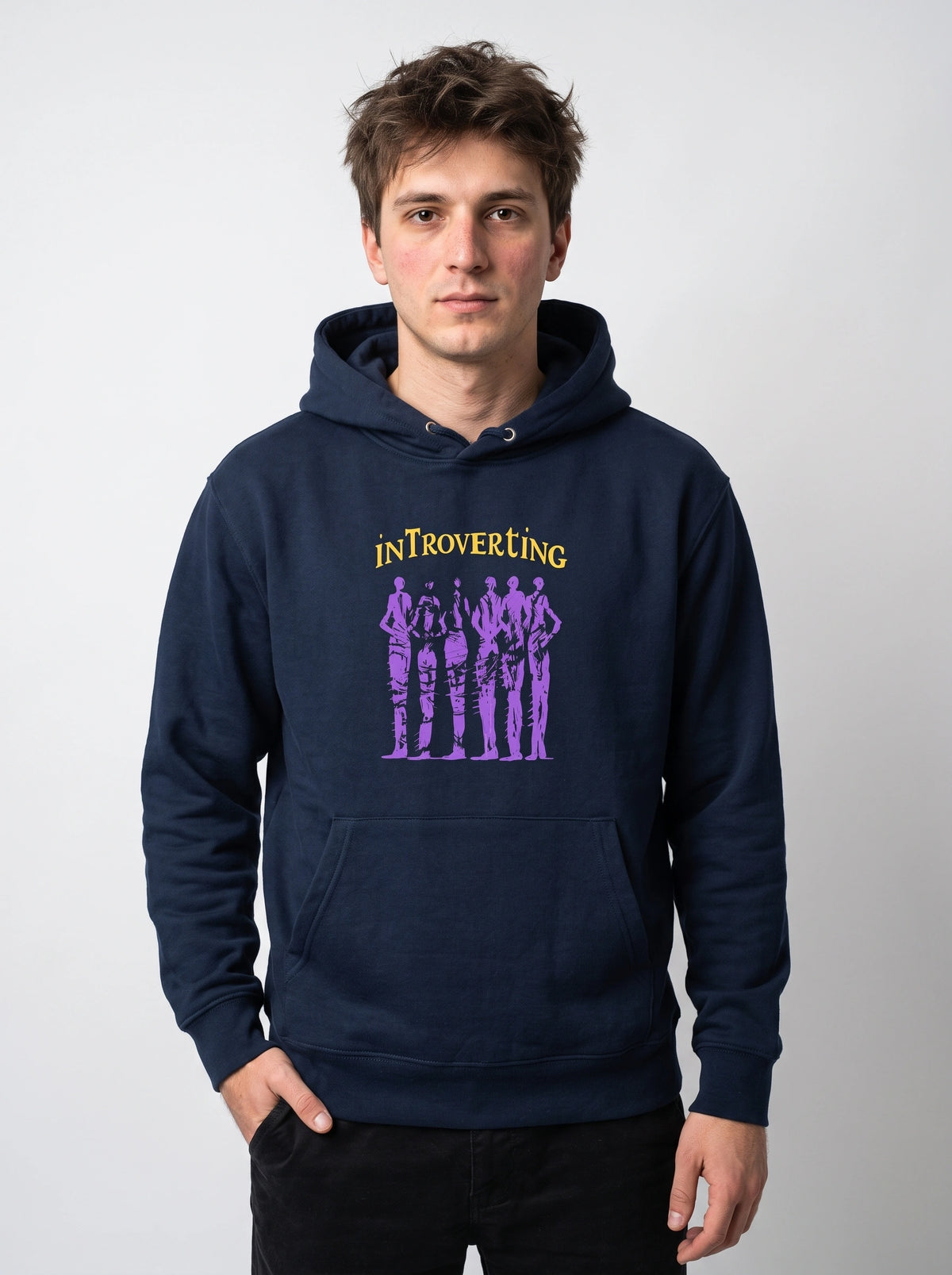 Introverting v2 - Graphic Hoodie