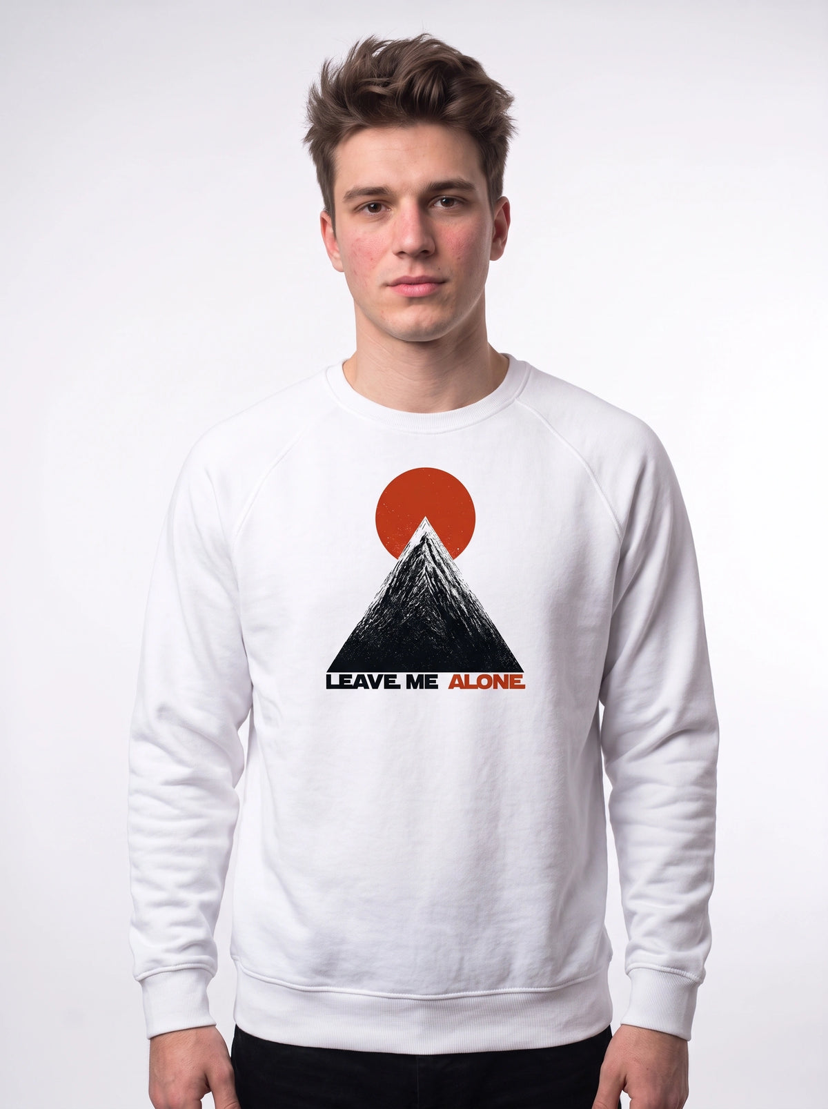 Leave Me Alone - Graphic Sweatshirt