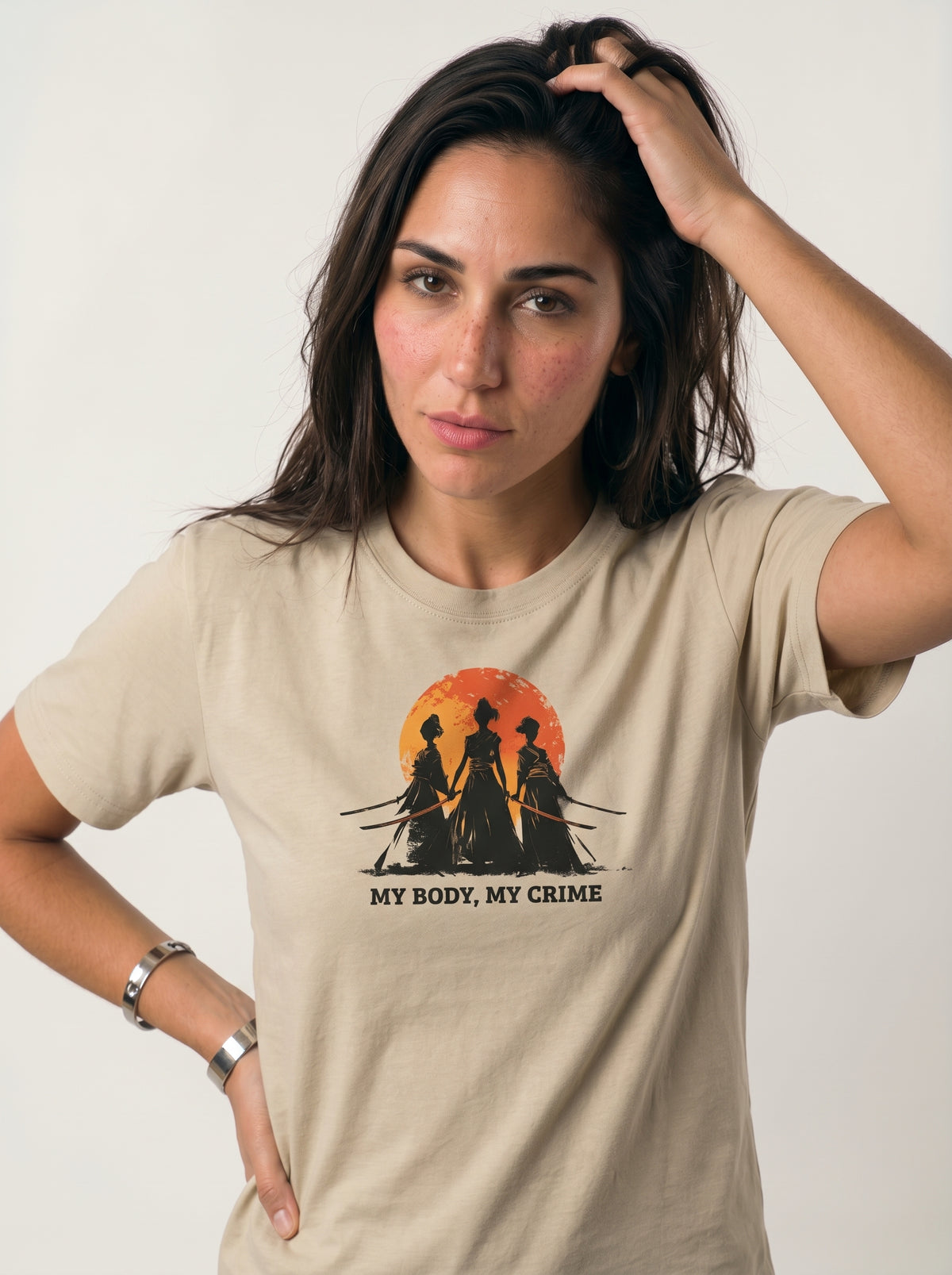 My Body, My Crime - Graphic T-shirt