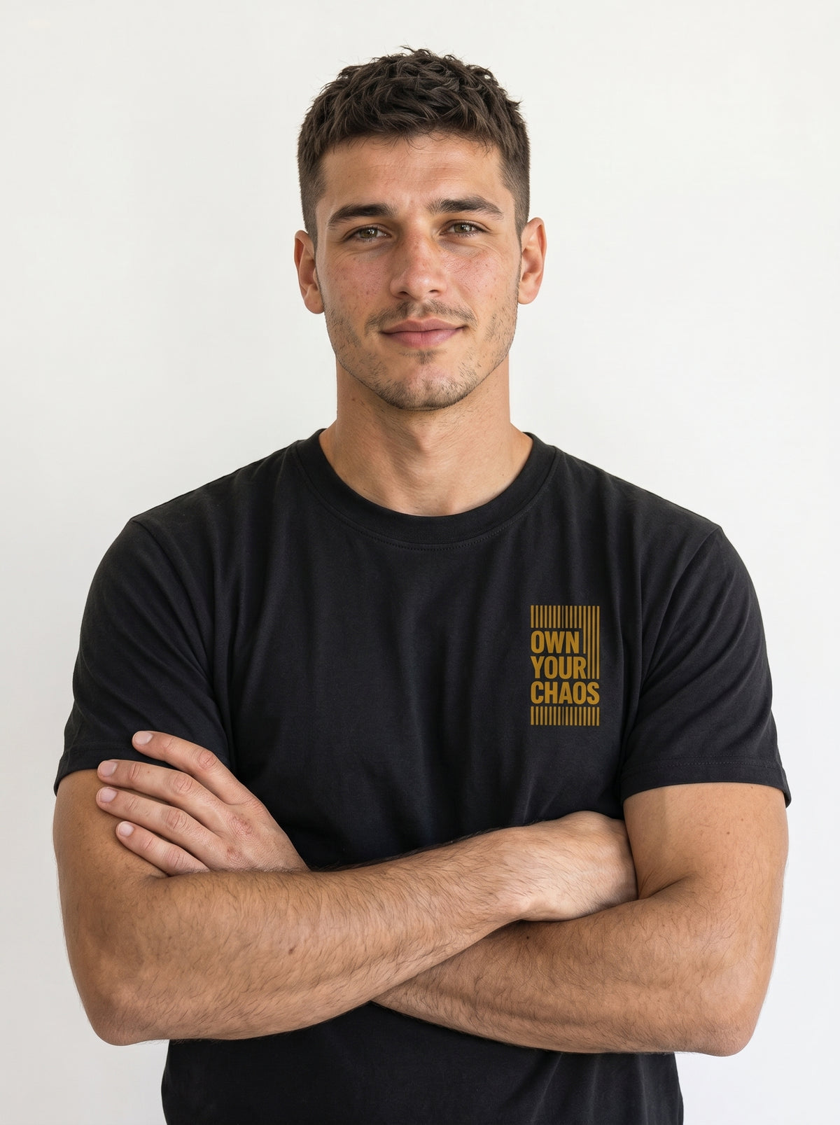 Own Your Chaos - Chest Small Print T-shirt