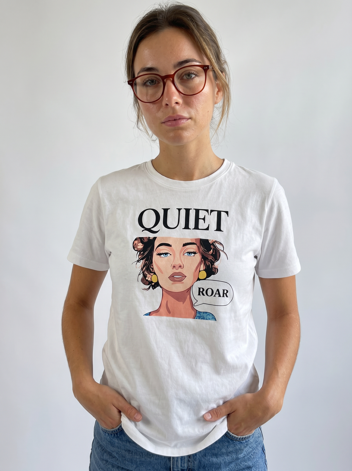 Quiet Roar - Grafik-T-Shirt