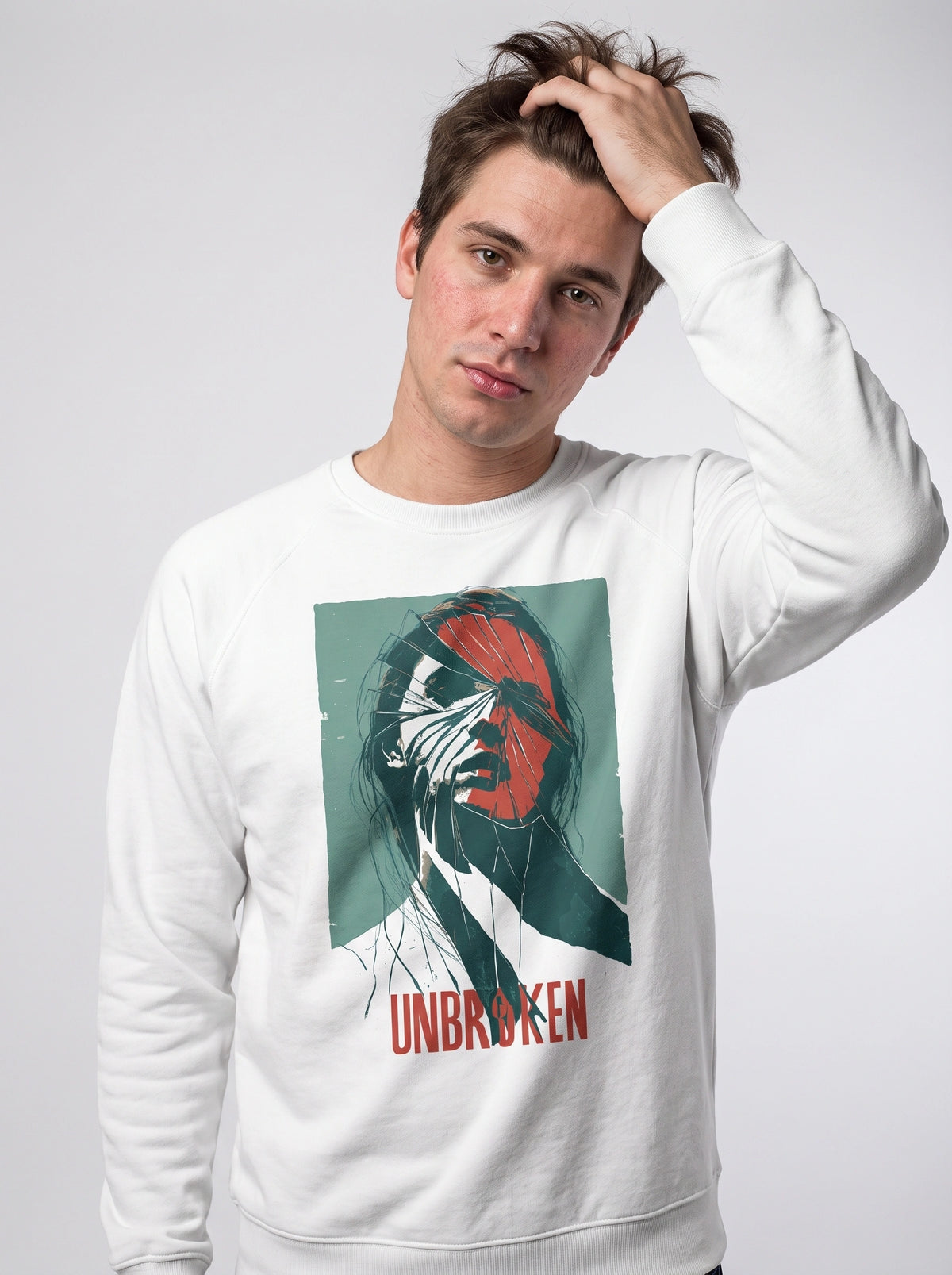 Unbroken - Graphic Sweatshirt