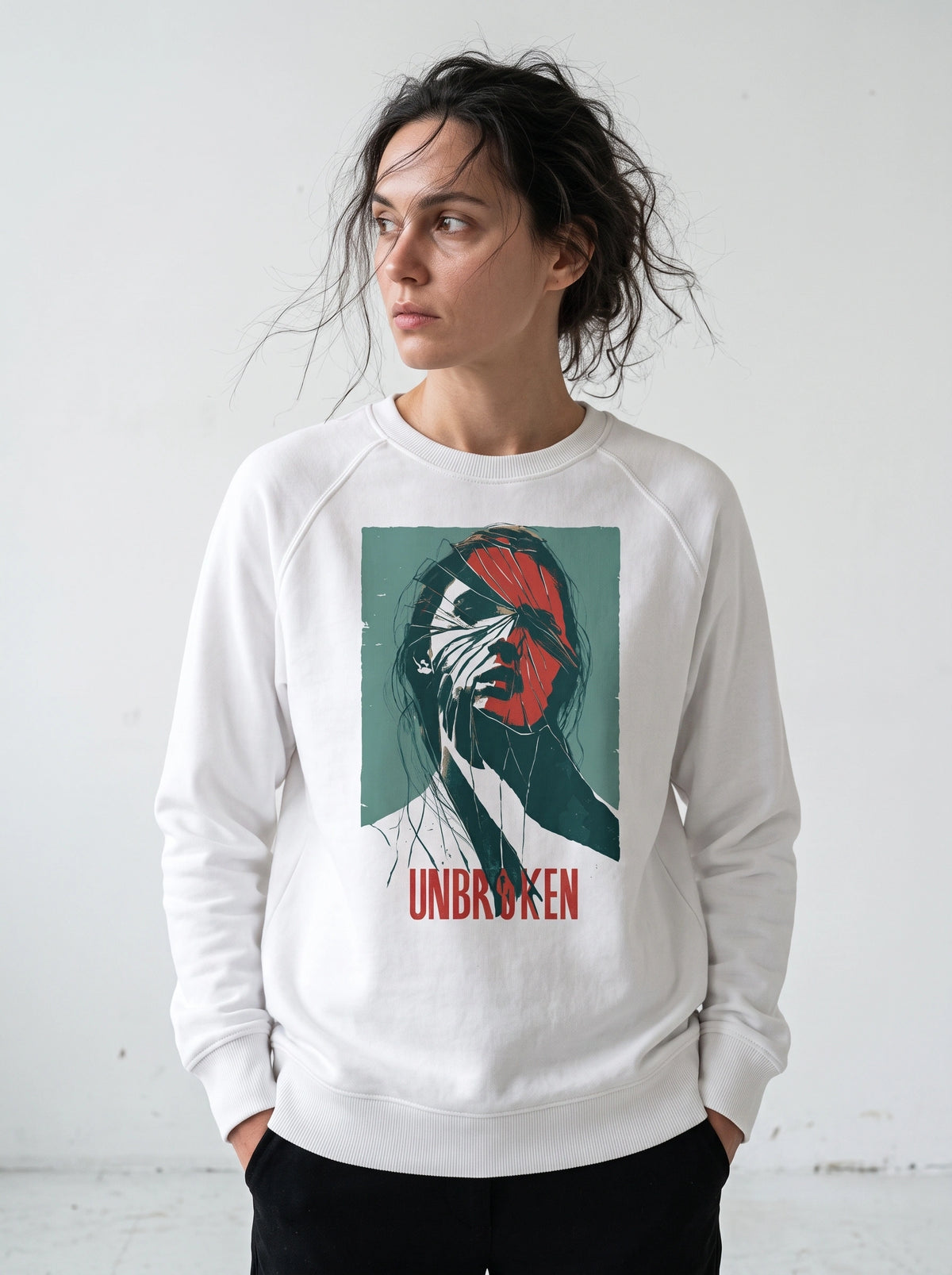 Unbroken - Graphic Sweatshirt