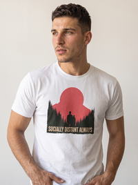 Socially Distant Always - Graphic T-shirt